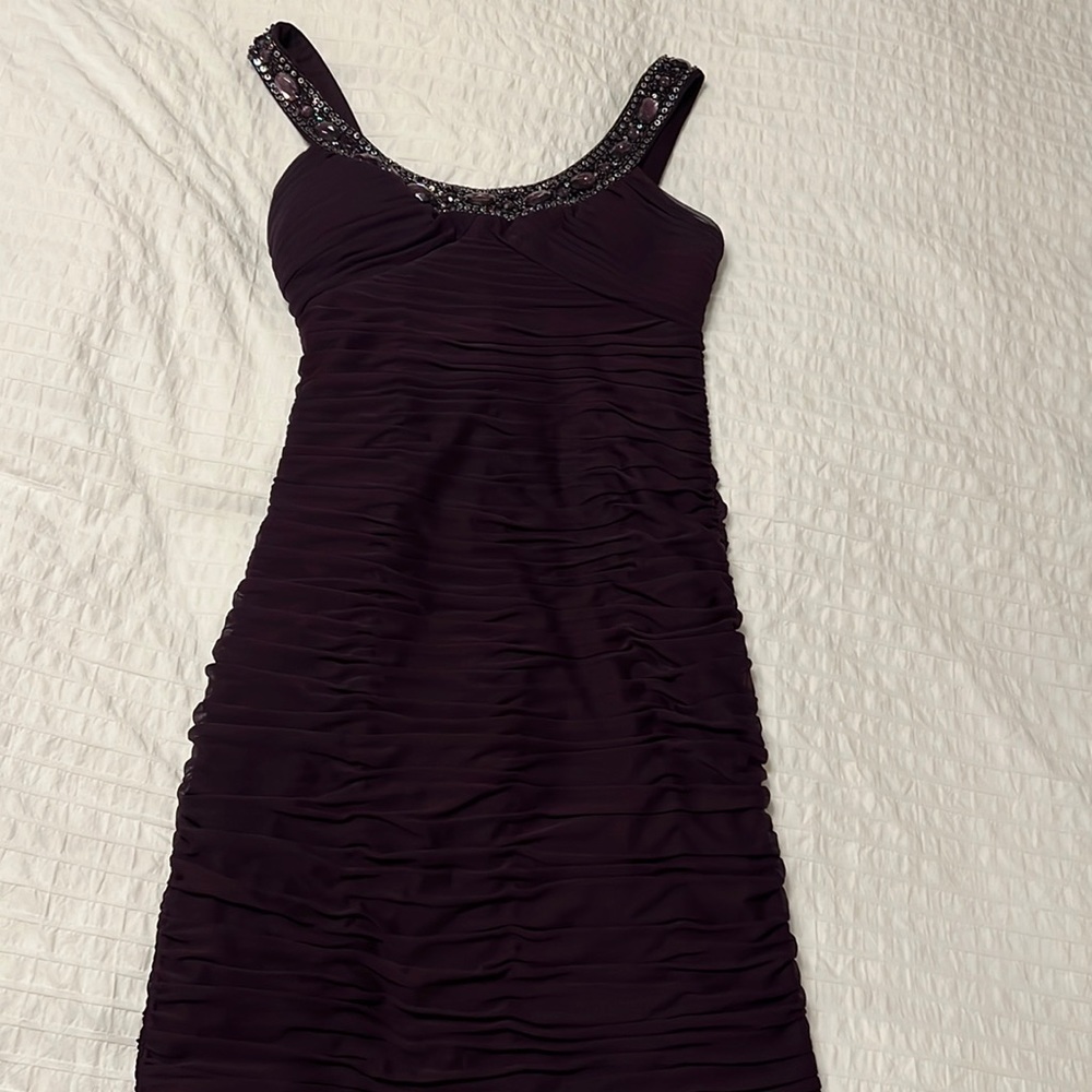 Burgundy night dress